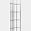 Gabiona Rankgitter (L x B x H: 13 x 5 x 110 cm, Silber, Stahl, Maschenbreite: 5 cm, Maschenhöhe: 10 cm) | BAUHAUS