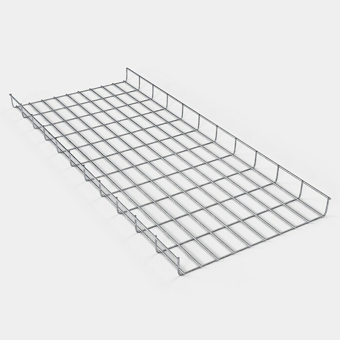 Gabiona Rankgitter (L x B x H: 48 x 5 x 110 cm, Silber, Stahl, Maschenbreite: 5 cm, Maschenhöhe: 10 cm) | BAUHAUS