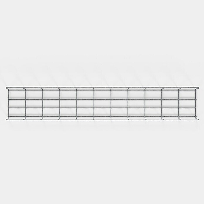Gabiona Rankgitter (L x B x H: 18 x 5 x 110 cm, Silber, Stahl, Maschenbreite: 5 cm, Maschenhöhe: 10 cm) | BAUHAUS