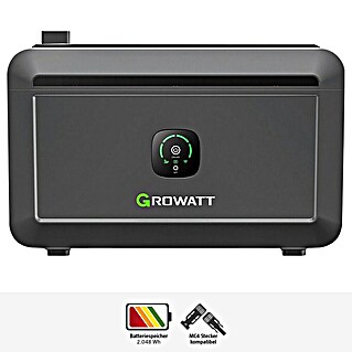 Growatt Batteriespeicher NOAH 2000 - 0% MwSt. gem. § 12 Abs. 3 UStG (Nennleistung: 2.000 W)