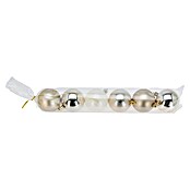 Set kerstballen (Zilver, Lichtgoud, Kunststof, 6 st.) | BAUHAUS