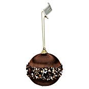 Kerstbal met Kralen (Bruin, Kunststof, Rond) | BAUHAUS