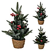 Kunstkerstboom met deco (Hoogte: 45 cm, Groen) | BAUHAUS