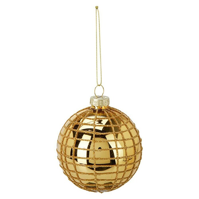 Kerstbal (Goud, Glas, 1 st.) | BAUHAUS
