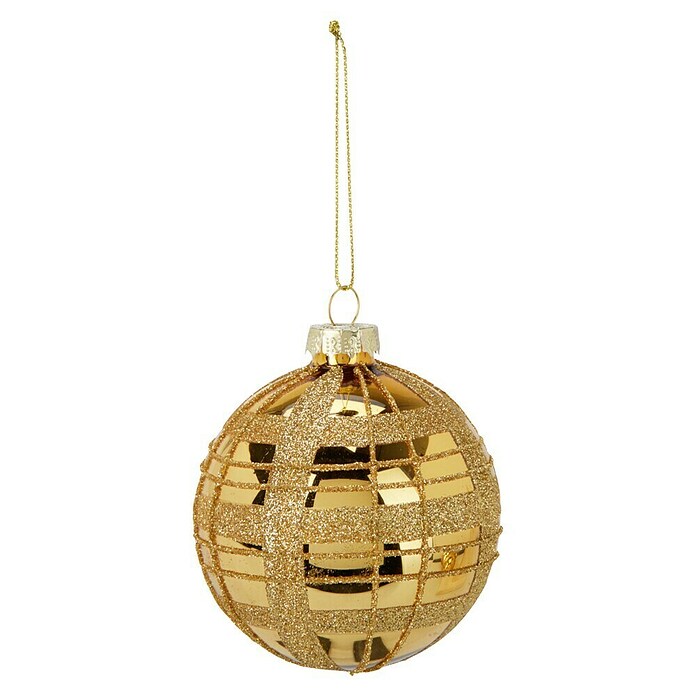 Kerstbal (Goud, Glas, 1 st.) | BAUHAUS