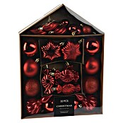 Set kerstballen (Rood, Kunststof, 32 st.) | BAUHAUS