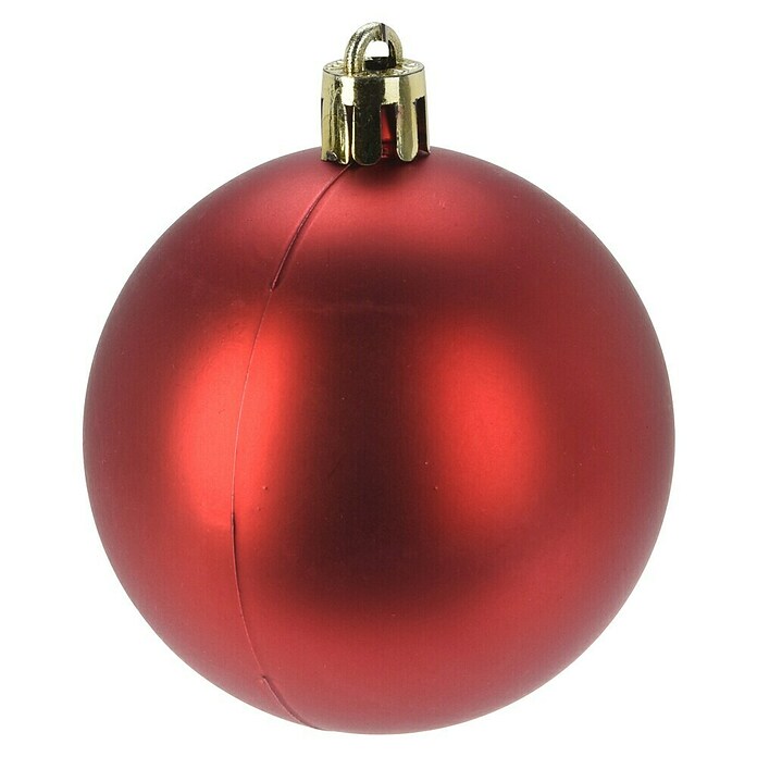 Set kerstballen (Rood, Kunststof, 32 st.) | BAUHAUS