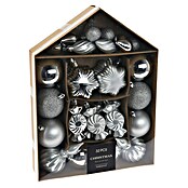 Set kerstballen (Zilver, Kunststof, 32 st.) | BAUHAUS