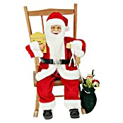 Kerstman met schommelstoel (Hoogte: 35 cm) | BAUHAUS