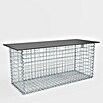 Gabiona Gabionenbank (105 x 50 x 50 cm, Maschenbreite: 5 cm, Maschenhöhe: 5 cm) | BAUHAUS