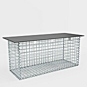 Gabiona Gabionenbank (105 x 50 x 50 cm, Maschenbreite: 5 cm, Maschenhöhe: 5 cm) | BAUHAUS