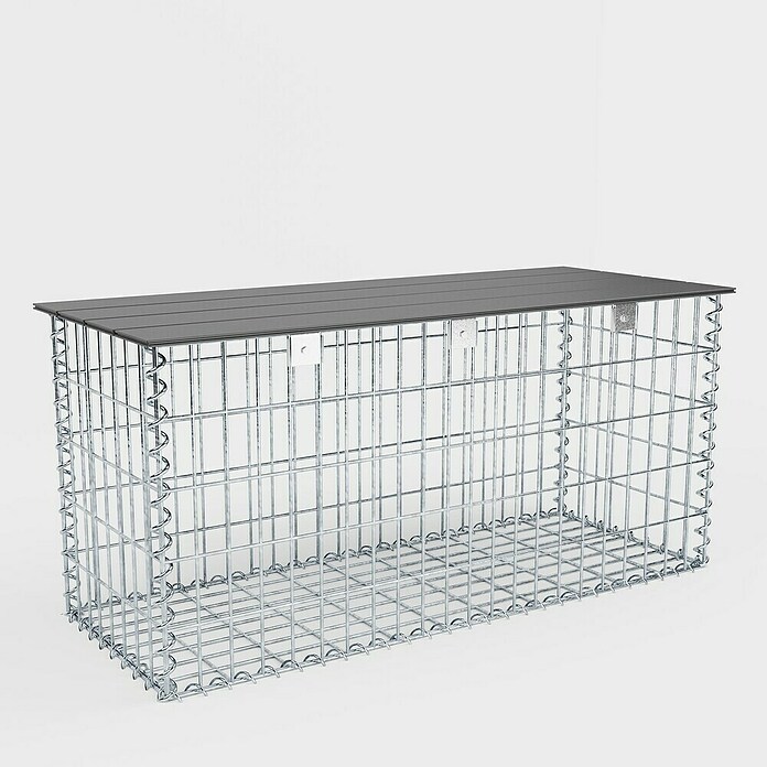 Gabiona Gabionenbank (105 x 50 x 50 cm, Maschenbreite: 5 cm, Maschenhöhe: 10 cm) | BAUHAUS