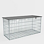 Gabiona Gabionenbank (105 x 50 x 50 cm, Maschenbreite: 5 cm, Maschenhöhe: 10 cm) | BAUHAUS