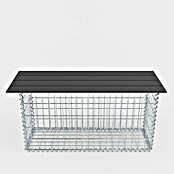 Gabiona Gabionenbank (105 x 30 x 50 cm, Maschenbreite: 5 cm, Maschenhöhe: 10 cm) | BAUHAUS