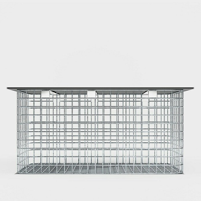 Gabiona Gabionenbank (102 x 42 x 50 cm, Maschenbreite: 5 cm, Maschenhöhe: 5 cm) | BAUHAUS