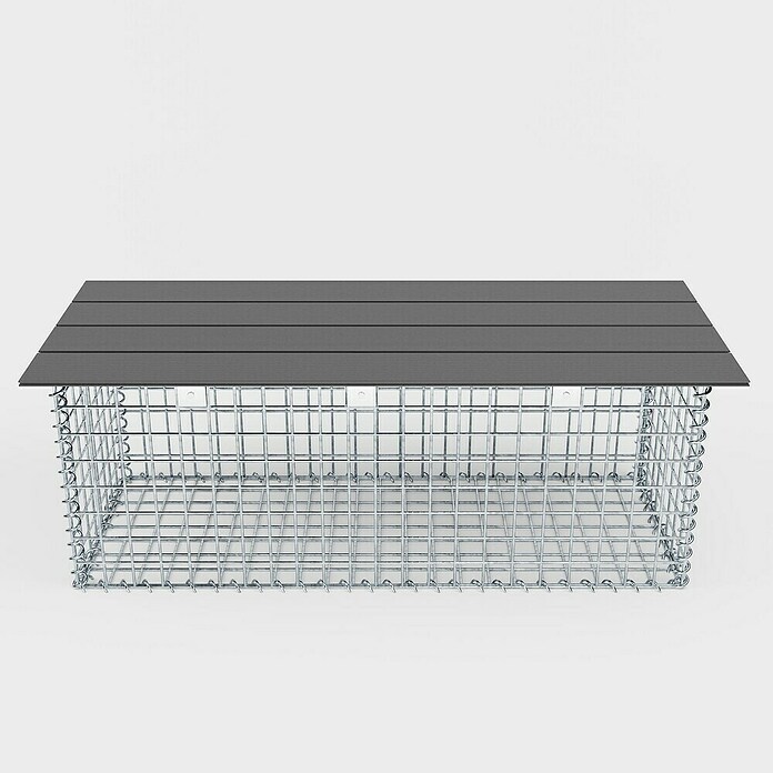 Gabiona Gabionenbank (105 x 40 x 50 cm, Maschenbreite: 5 cm, Maschenhöhe: 5 cm) | BAUHAUS