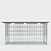Gabiona Gabionenbank (105 x 30 x 50 cm, Maschenbreite: 5 cm, Maschenhöhe: 10 cm) | BAUHAUS