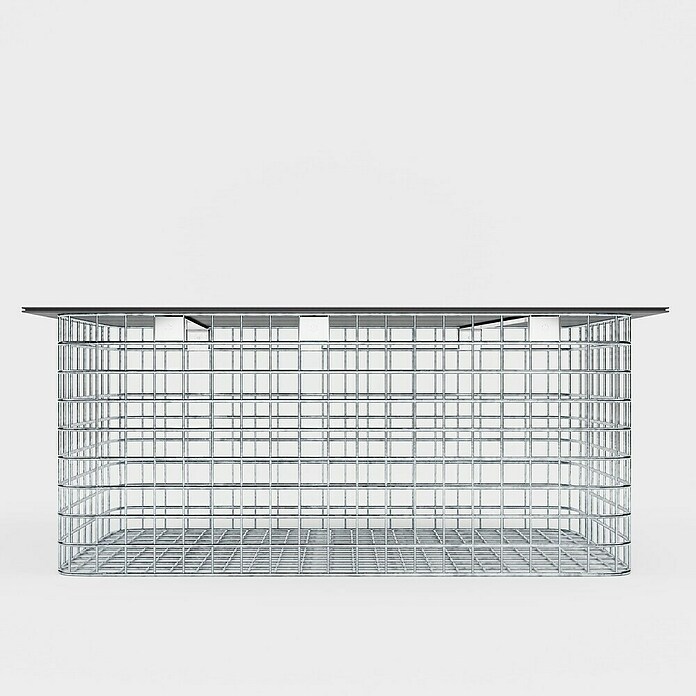 Gabiona Gabionenbank (102 x 52 x 45 cm, Maschenbreite: 5 cm, Maschenhöhe: 5 cm) | BAUHAUS
