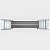 Gabiona Gabionenbank (205 x 40 x 60 cm, Maschenbreite: 5 cm, Maschenhöhe: 5 cm) | BAUHAUS
