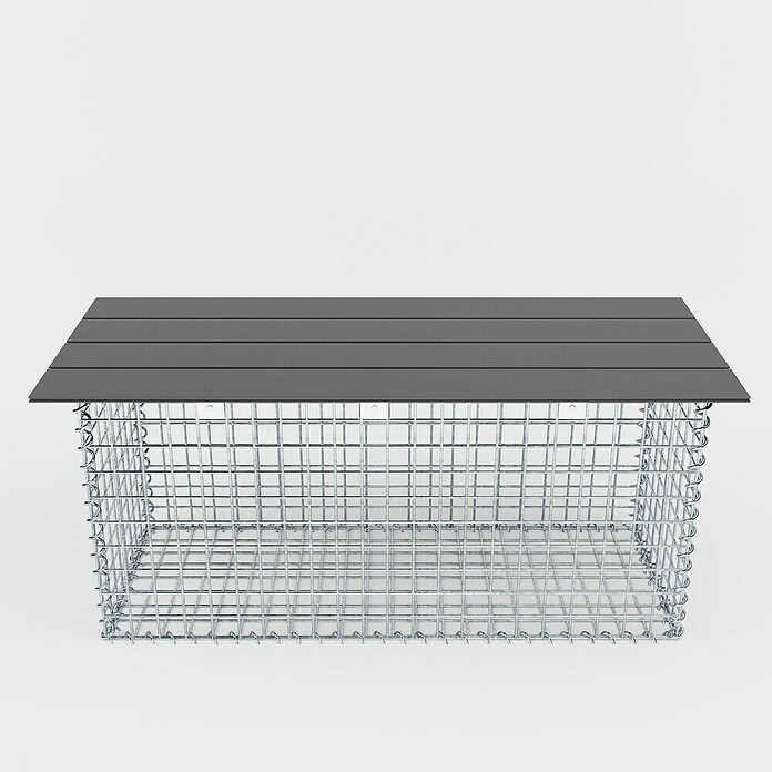 Gabiona Gabionenbank (105 x 50 x 50 cm, Maschenbreite: 5 cm, Maschenhöhe: 5 cm) | BAUHAUS