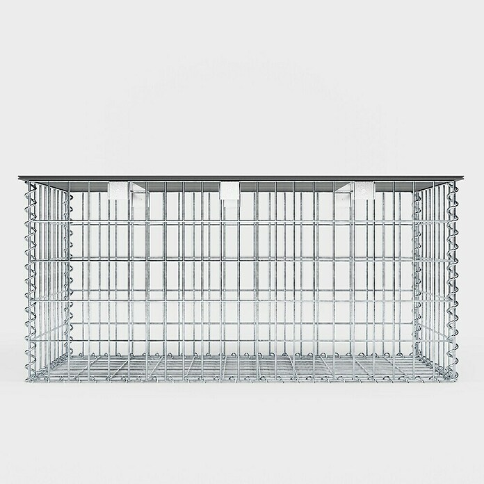 Gabiona Gabionenbank (105 x 50 x 50 cm, Maschenbreite: 5 cm, Maschenhöhe: 10 cm) | BAUHAUS