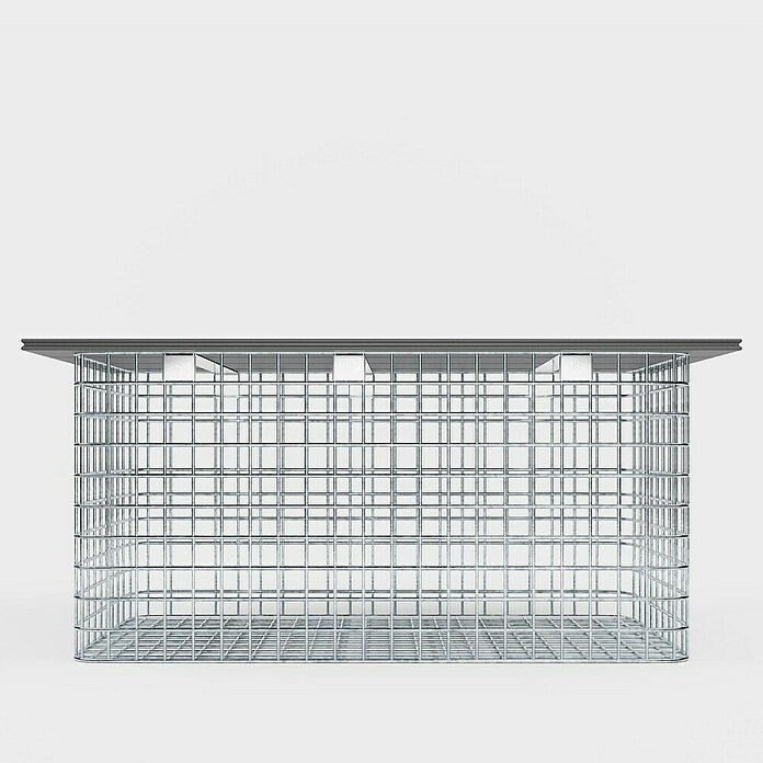 Gabiona Gabionenbank (102 x 52 x 50 cm, Maschenbreite: 5 cm, Maschenhöhe: 5 cm) | BAUHAUS