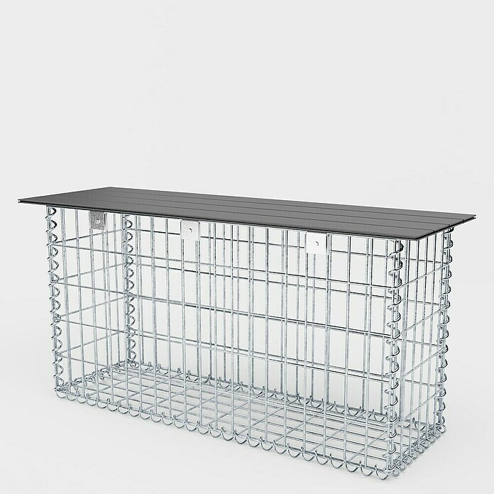Gabiona Gabionenbank (105 x 30 x 50 cm, Maschenbreite: 5 cm, Maschenhöhe: 10 cm) | BAUHAUS