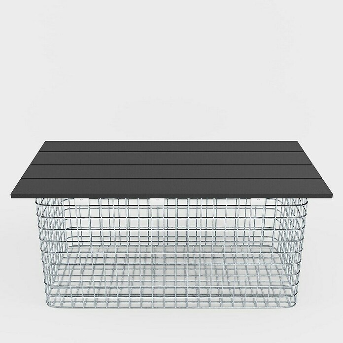 Gabiona Gabionenbank (102 x 52 x 50 cm, Maschenbreite: 5 cm, Maschenhöhe: 5 cm) | BAUHAUS