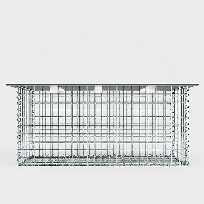 Gabiona Gabionenbank (105 x 50 x 50 cm, Maschenbreite: 5 cm, Maschenhöhe: 5 cm) | BAUHAUS