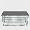Gabiona Gabionenbank (105 x 50 x 50 cm, Maschenbreite: 5 cm, Maschenhöhe: 10 cm) | BAUHAUS