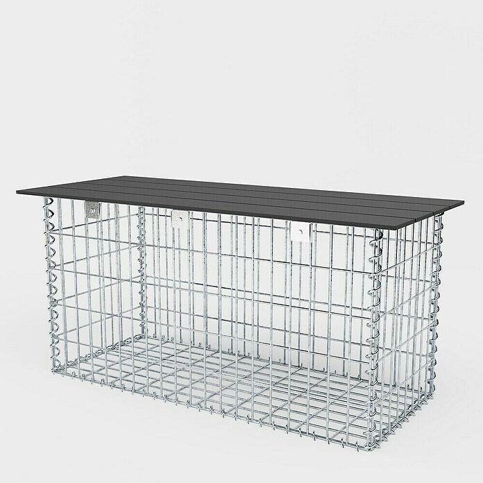 Gabiona Gabionenbank (105 x 40 x 50 cm, Maschenbreite: 5 cm, Maschenhöhe: 10 cm) | BAUHAUS