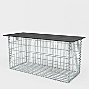 Gabiona Gabionenbank (105 x 40 x 50 cm, Maschenbreite: 5 cm, Maschenhöhe: 10 cm) | BAUHAUS