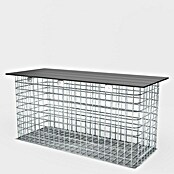 Gabiona Gabionenbank (102 x 42 x 50 cm, Maschenbreite: 5 cm, Maschenhöhe: 5 cm) | BAUHAUS