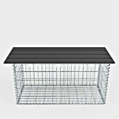 Gabiona Gabionenbank (105 x 40 x 50 cm, Maschenbreite: 5 cm, Maschenhöhe: 10 cm) | BAUHAUS