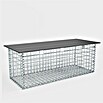 Gabiona Gabionenbank (105 x 40 x 50 cm, Maschenbreite: 5 cm, Maschenhöhe: 5 cm) | BAUHAUS