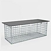 Gabiona Gabionenbank (105 x 40 x 50 cm, Maschenbreite: 5 cm, Maschenhöhe: 5 cm) | BAUHAUS