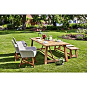 Sunfun Kathrin Vrtni stol (D x Š: 240 x 100 cm, Bagrem, Tikovina smeđe)