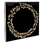 Decoratieve led-kerstverlichting Ring (Zwart, Op netstroom, 58 cm) | BAUHAUS