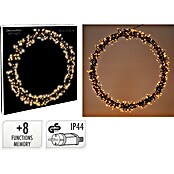 Decoratieve led-kerstverlichting Ring (Zwart, Op netstroom, 58 cm) | BAUHAUS