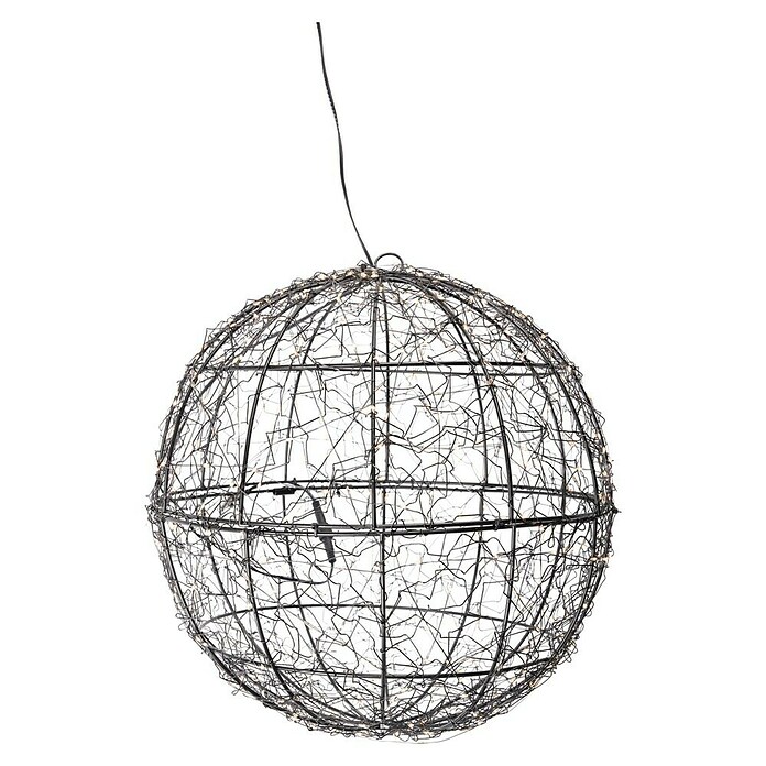 Decoratieve led-kerstverlichting (Zwart, Op netstroom, 35 cm) | BAUHAUS