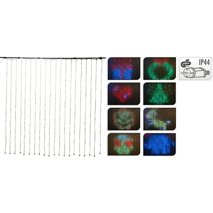 Decoratieve led-kerstverlichting (Wit, Werkt op batterijen) | BAUHAUS