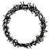 Decoratieve led-kerstverlichting Ring 