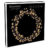 Decoratieve led-kerstverlichting Ring (Zwart, Op netstroom, 38 cm) | BAUHAUS