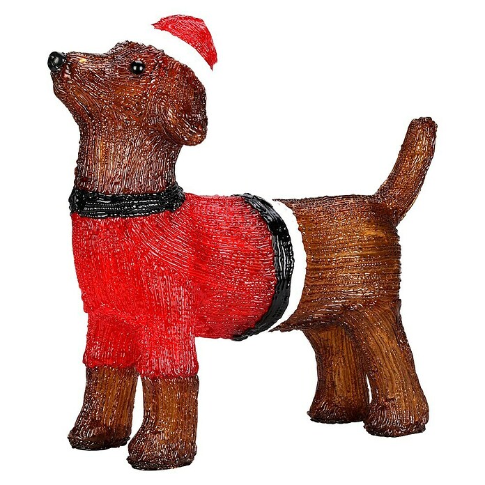Led-kerstfiguur (36 x 14 x 35 cm, Meerkleurig, Op netstroom) | BAUHAUS