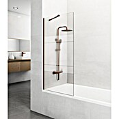 GME Mampara para bañera Screen (An x Al: 85 x 150 cm, Vidrio serigrafiado, Cobre) | BAUHAUS