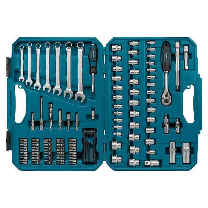 Makita Gereedschapskoffer E-06616 (l x b x h: 13 x 42 x 31,2 cm, 120 -delig) | BAUHAUS