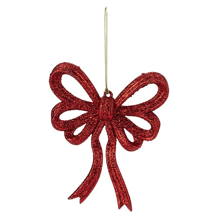 Decoratieve hanger strikje (1 st., Rood / Goud) | BAUHAUS