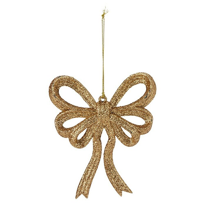 Decoratieve hanger strikje (1 st., Rood / Goud) | BAUHAUS