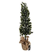 Kunstkerstboom met jute zak (Hoogte: 80 cm, Groen) | BAUHAUS