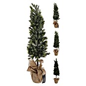 Kunstkerstboom met jute zak (Hoogte: 80 cm, Groen) | BAUHAUS
